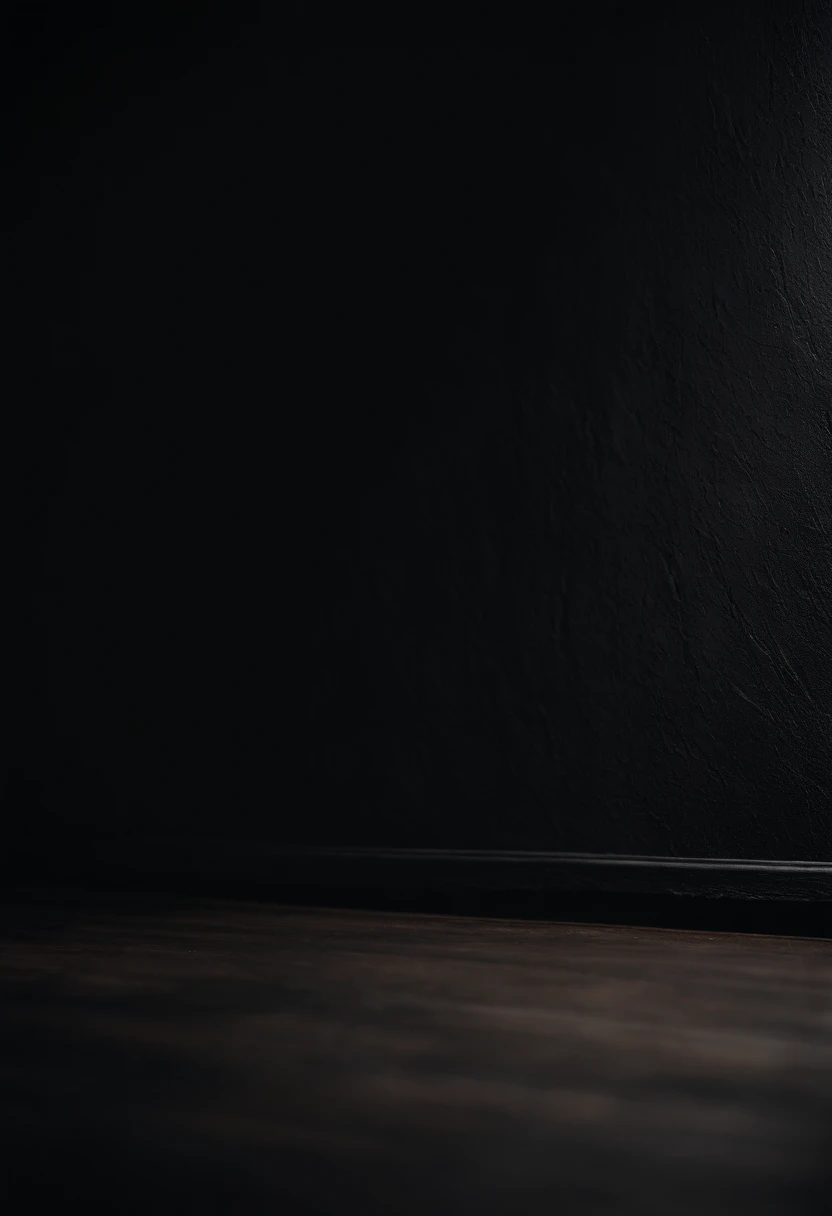 a detailed macro shot of the texture of an empty black wall, focusing on the fine grain and subtle imperfections that give it character and depth