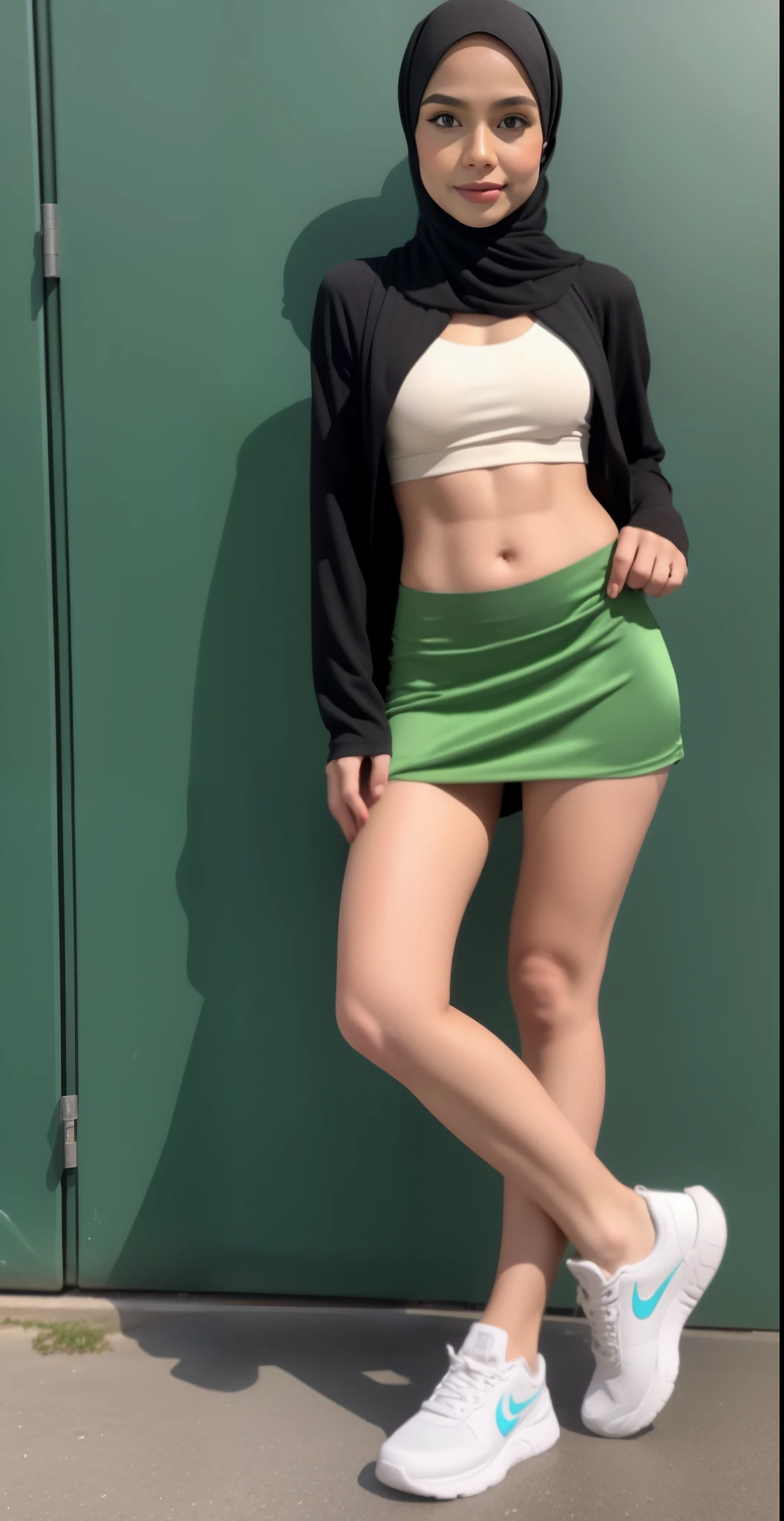 ((HIJAB MALAY GIRL)), (RAINBOW), SKINNY, FLAT CHEST, MINI SKIRT, HUGE WIDE BUTT, SKINNY, FLAT CHEST, NIPPLES , ((SKINNY)), ((HUGE WIDE BUTTS)), ((HEAVY WIDE BUTTS)), SNEAKERS, HUNG UP, FACING THE FRONT, SIT ON THE CHAIR, LEGGING, NIKE SNEAKERS , (SHELL GREEN TEA SATIN HIJAB), LINGERIE DRESS, EXPERIENCED, OILY SKIN, walking on Indonesian village , NIPPLES.