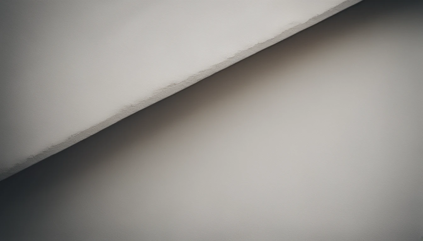a detailed macro shot of the texture of an empty white wall, focusing on the fine grain and subtle imperfections that give it character and depth