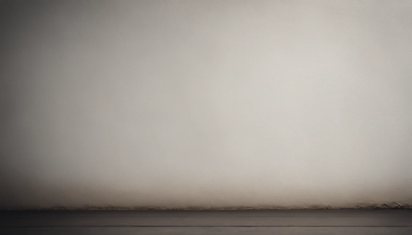 a detailed macro shot of the texture of an empty white wall, focusing on the fine grain and subtle imperfections that give it character and depth