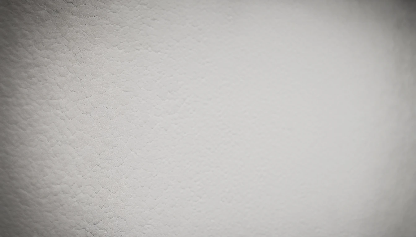 a detailed macro shot of the texture of an empty white wall, focusing on the fine grain and subtle imperfections that give it character and depth
