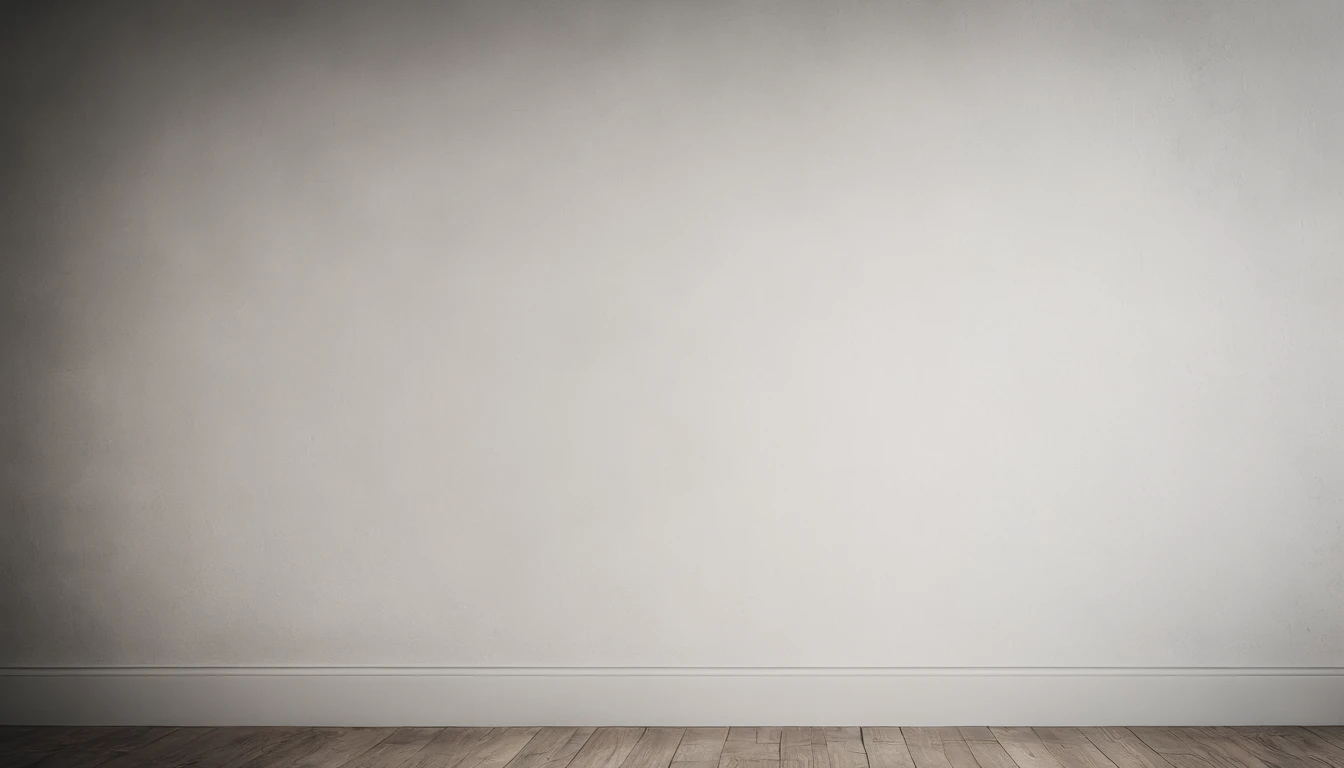 a detailed macro shot of the texture of an empty white wall, focusing on the fine grain and subtle imperfections that give it character and depth