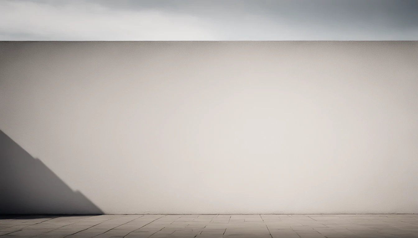 a detailed macro shot of the texture of an empty white wall, focusing on the fine grain and subtle imperfections that give it character and depth