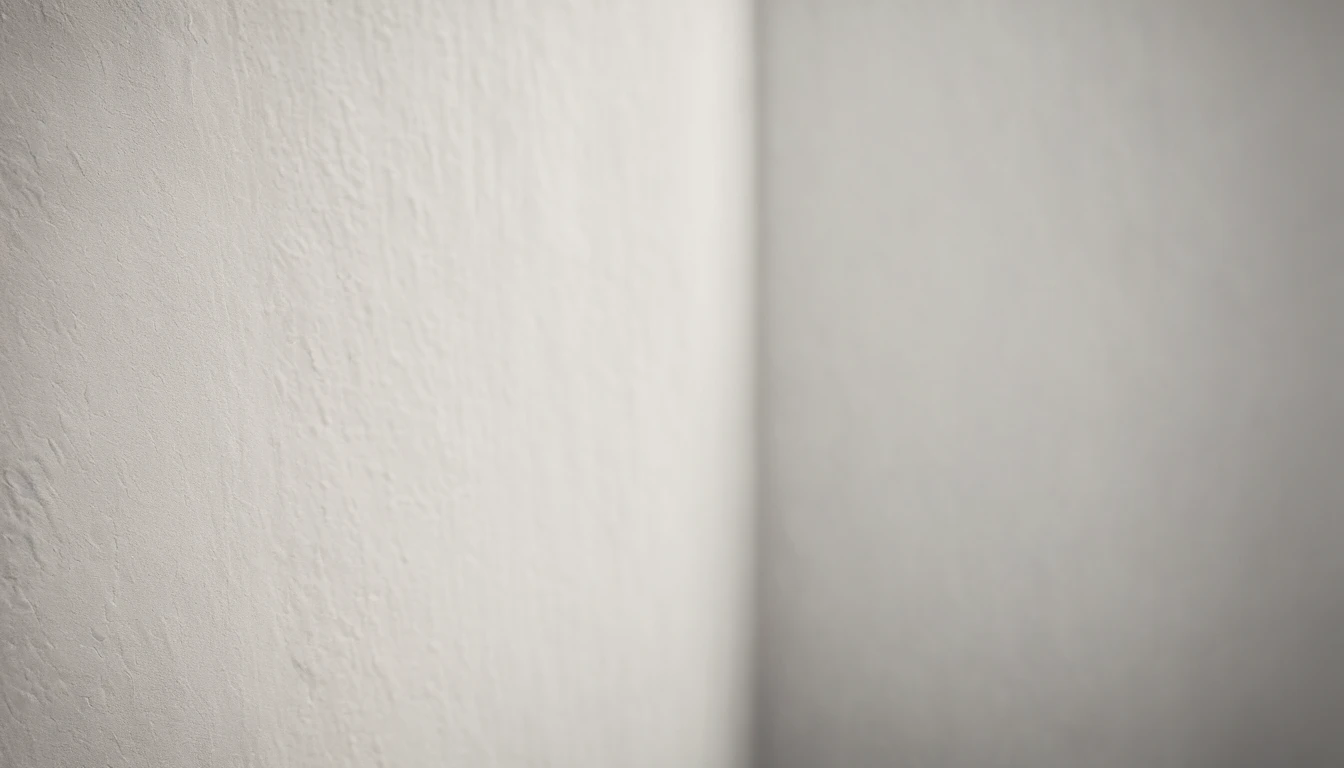 a detailed macro shot of the texture of an empty white wall, focusing on the fine grain and subtle imperfections that give it character and depth