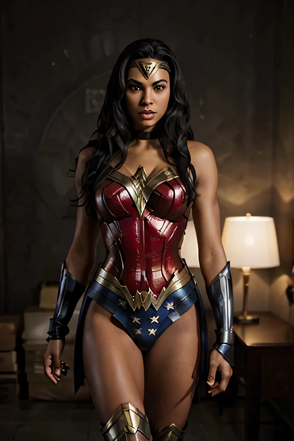 mulher maravilha, fictional character from DC Comics, preto, Africano, mulher maravilha, mulher maravilha, amores, preto, preto goddess, Corpo Perfeito, maravilhoso, forte, guerreiro, perfeito e sensual,