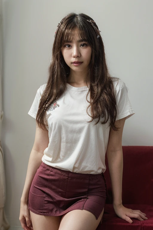 (best quality:1.3),(masterpiece:1.3),(illustration:1.3),(ultra-detailed:1.3),(imid shot:0.9) korean girl long hair school uniform girlfriend