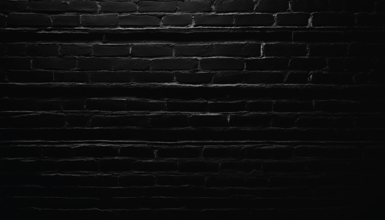 a detailed macro shot of the texture of an empty black wall, focusing on the fine grain and subtle imperfections that give it character and depth