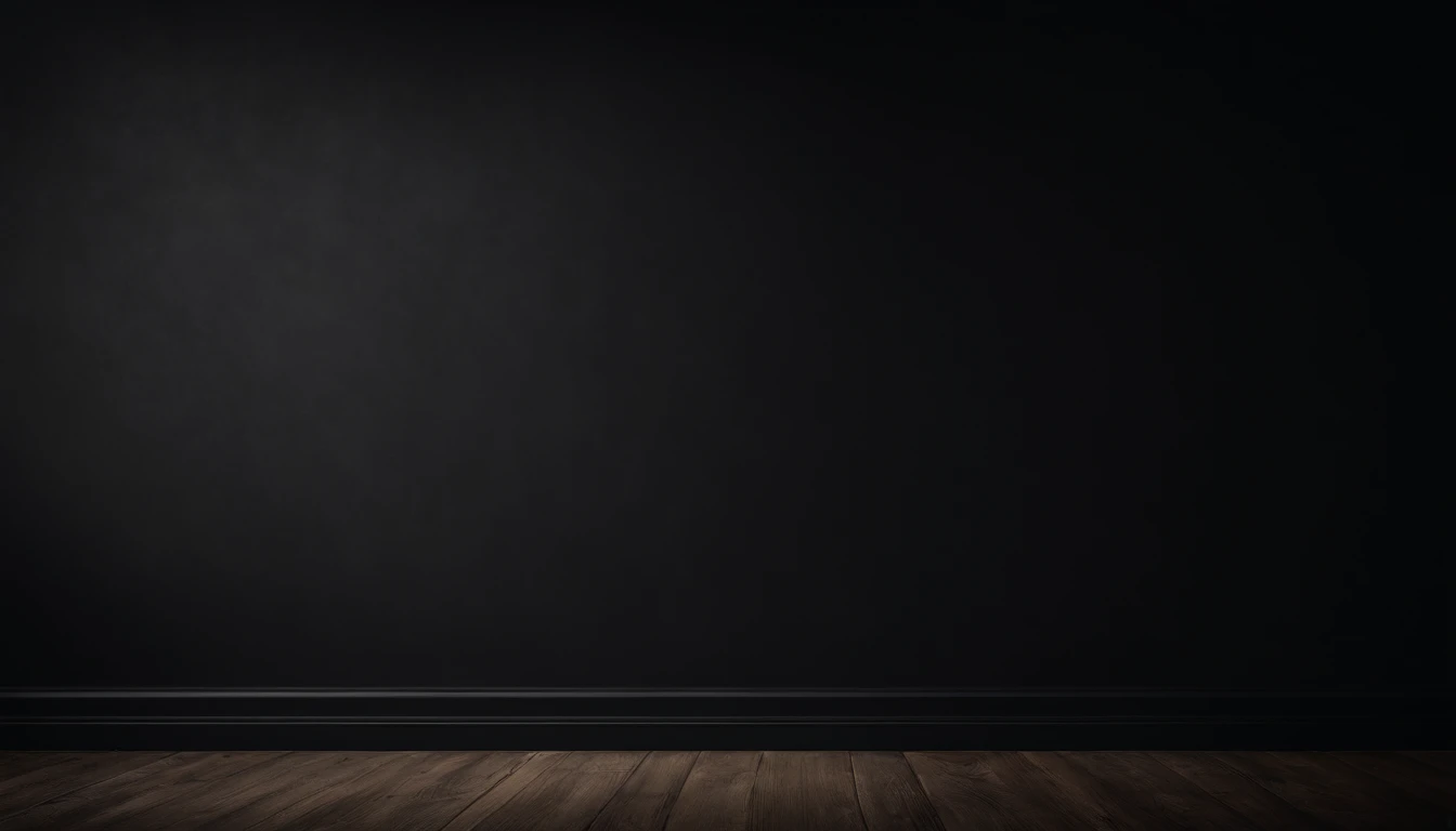 a detailed macro shot of the texture of an empty black wall, focusing on the fine grain and subtle imperfections that give it character and depth