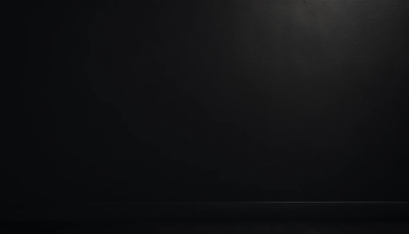 a detailed macro shot of the texture of an empty black wall, focusing on the fine grain and subtle imperfections that give it character and depth