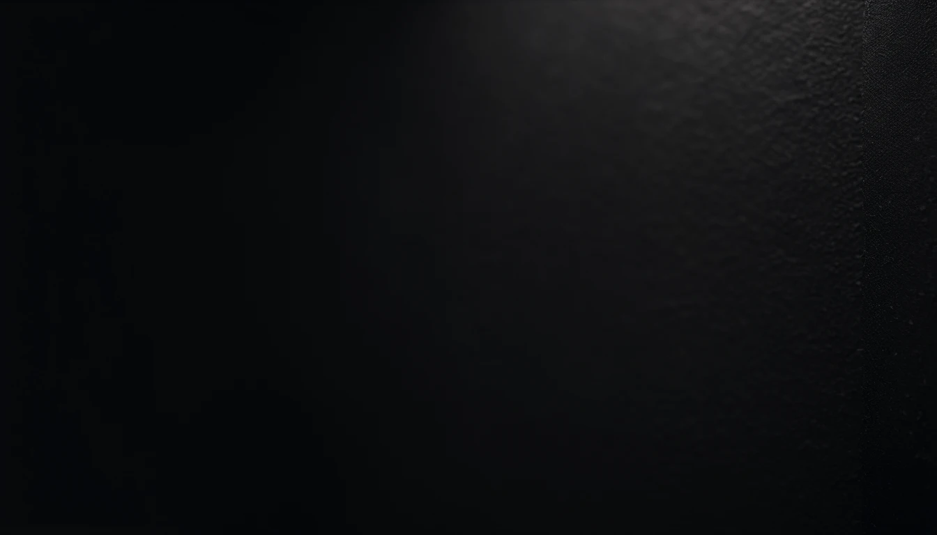 a detailed macro shot of the texture of an empty black wall, focusing on the fine grain and subtle imperfections that give it character and depth
