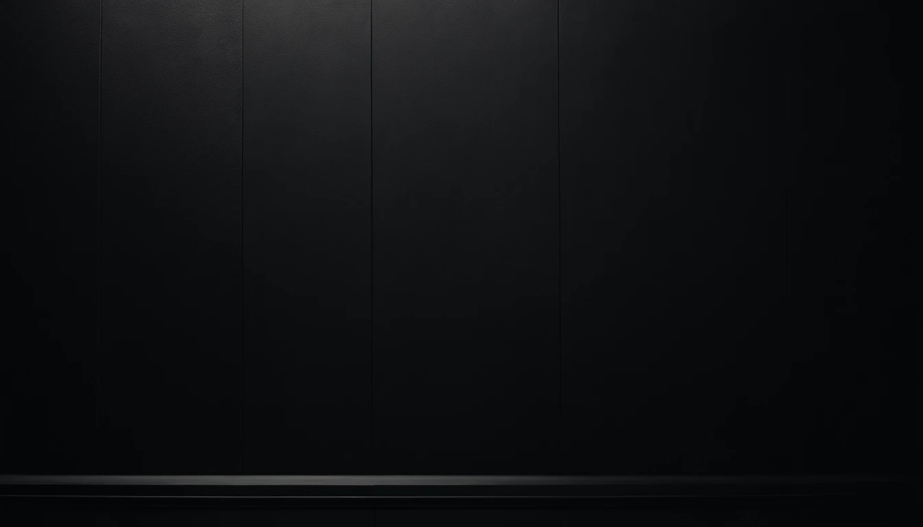 a detailed macro shot of the texture of an empty black wall, focusing on the fine grain and subtle imperfections that give it character and depth