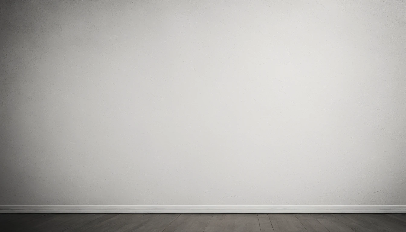 a detailed macro shot of the texture of an empty white wall, focusing on the fine grain and subtle imperfections that give it character and depth