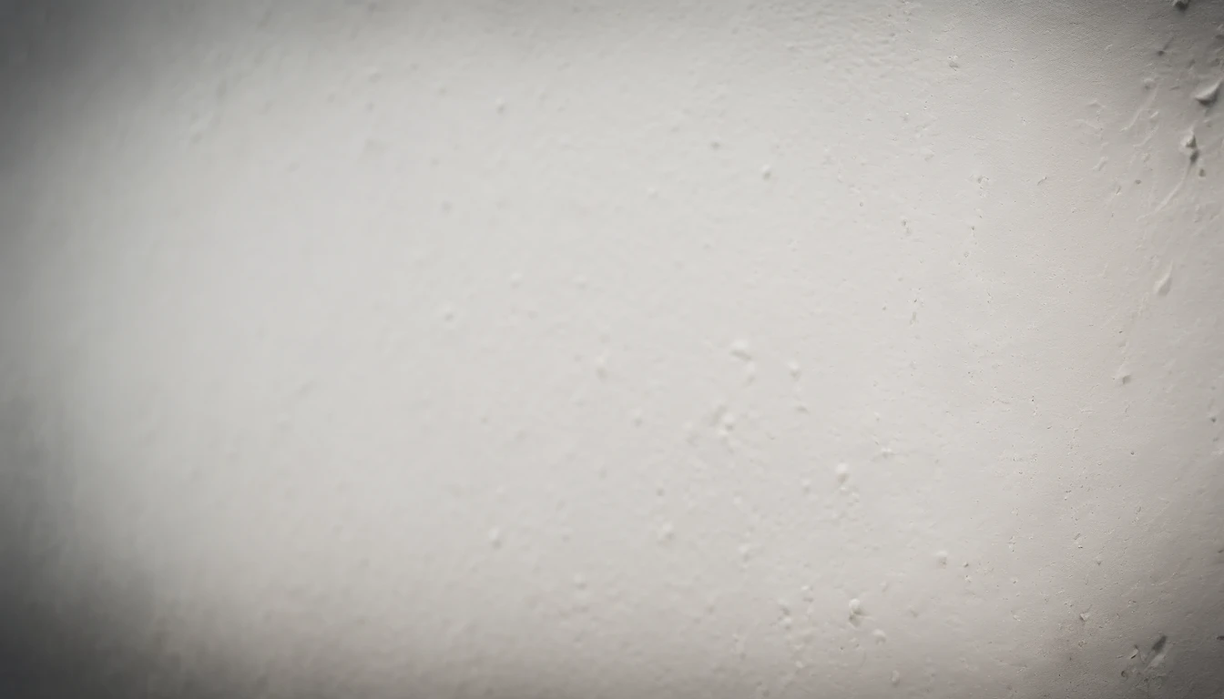 a detailed macro shot of the texture of an empty white wall, focusing on the fine grain and subtle imperfections that give it character and depth