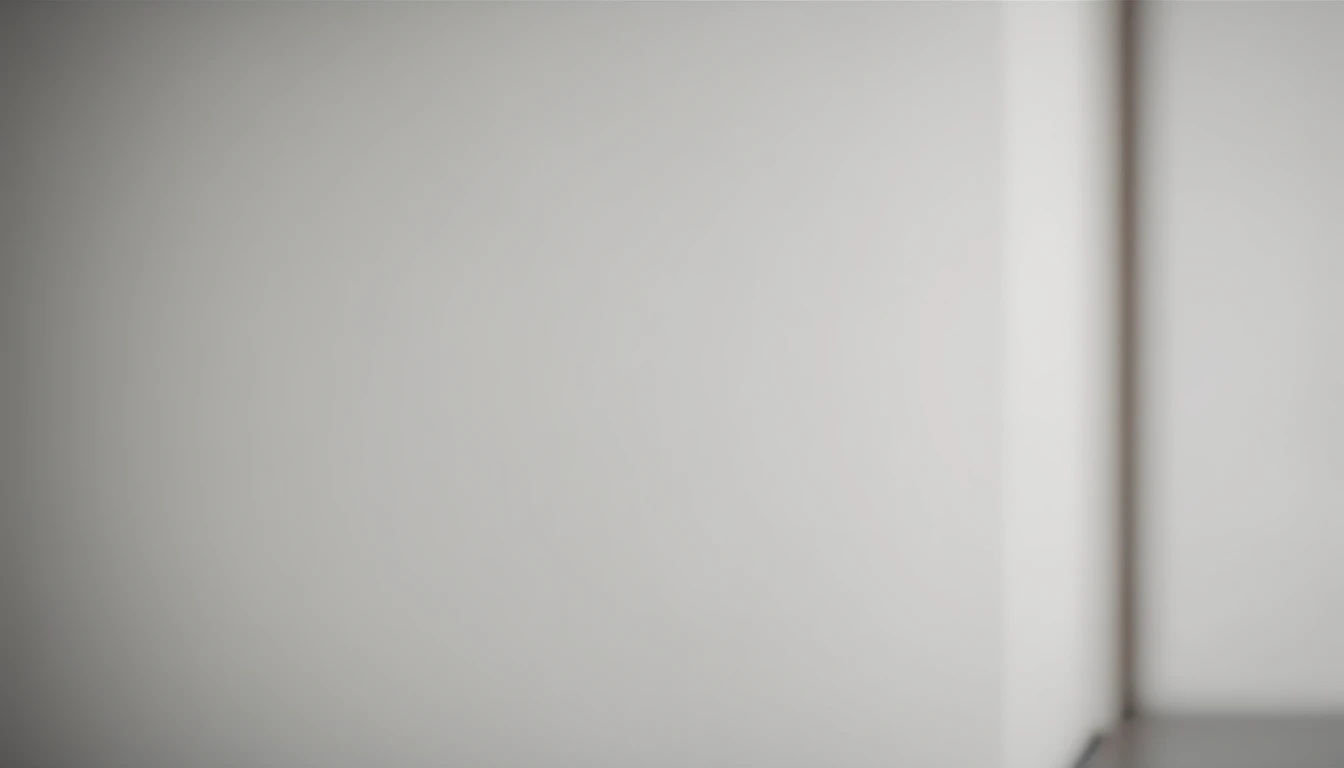 a detailed macro shot of the texture of an empty white wall, focusing on the fine grain and subtle imperfections that give it character and depth