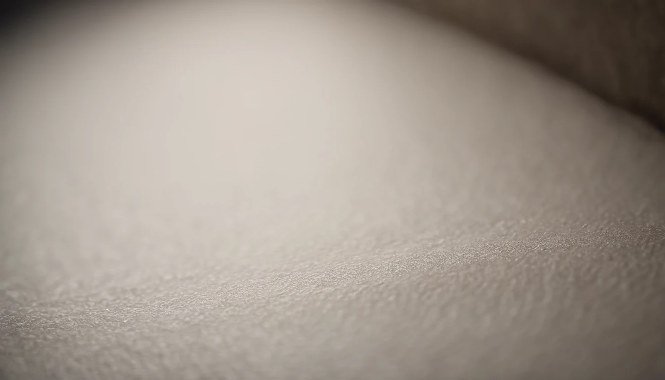 a detailed macro shot of the texture of an empty white wall, focusing on the fine grain and subtle imperfections that give it character and depth