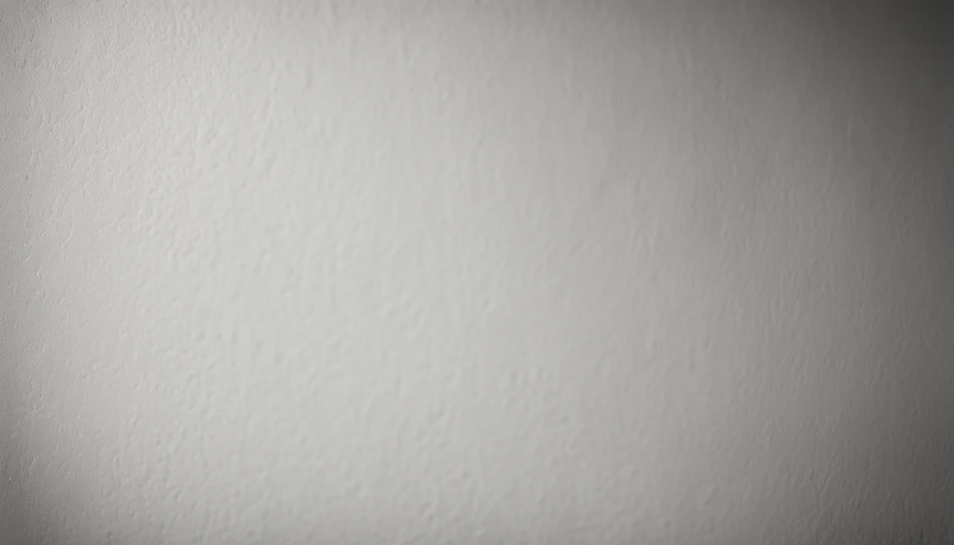 a detailed macro shot of the texture of an empty white wall, focusing on the fine grain and subtle imperfections that give it character and depth