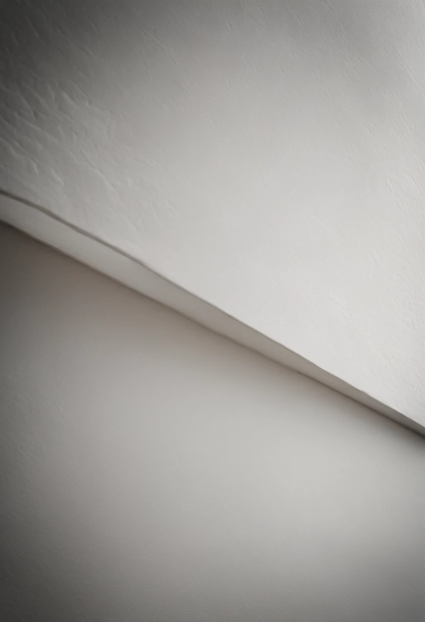 a detailed macro shot of the texture of an empty white wall, focusing on the fine grain and subtle imperfections that give it character and depth
