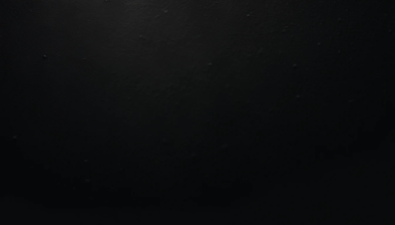 a detailed macro shot of the texture of an empty black wall, focusing on the fine grain and subtle imperfections that give it character and depth