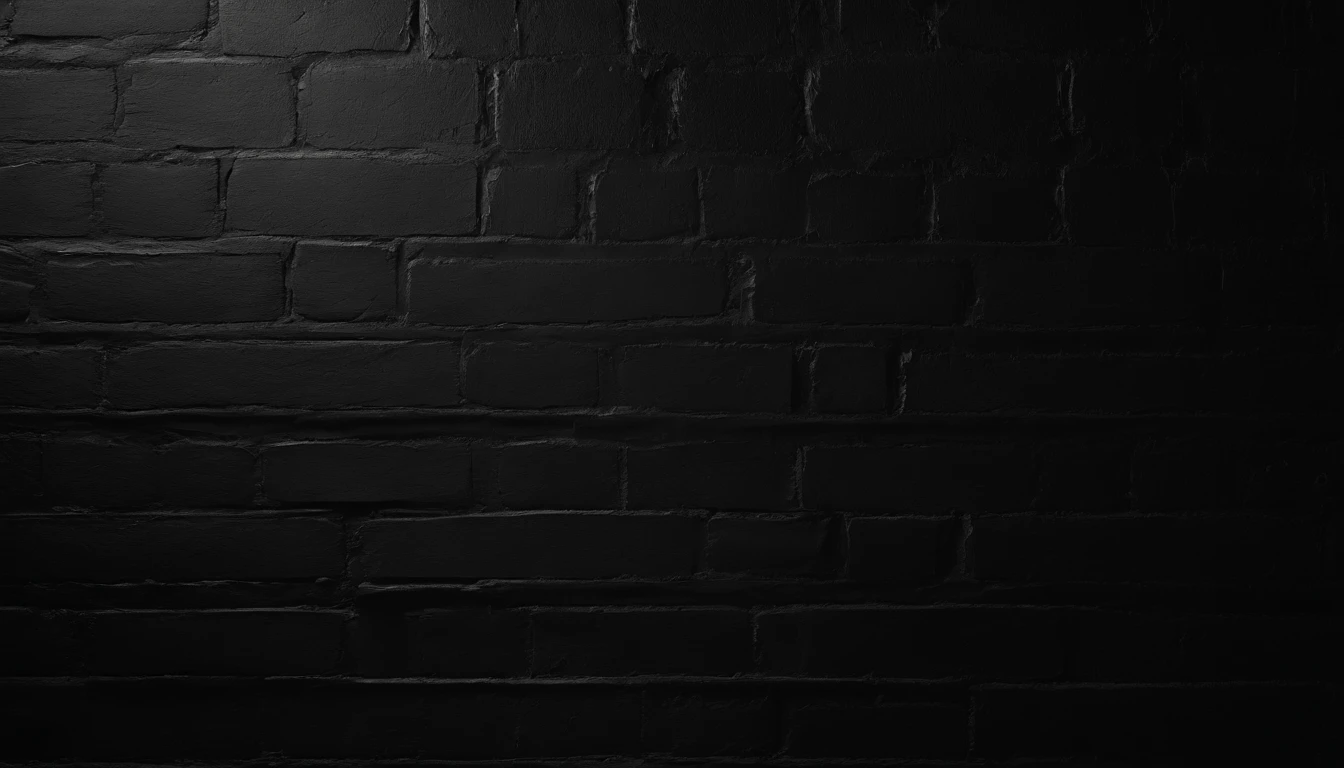 a detailed macro shot of the texture of an empty black wall, focusing on the fine grain and subtle imperfections that give it character and depth