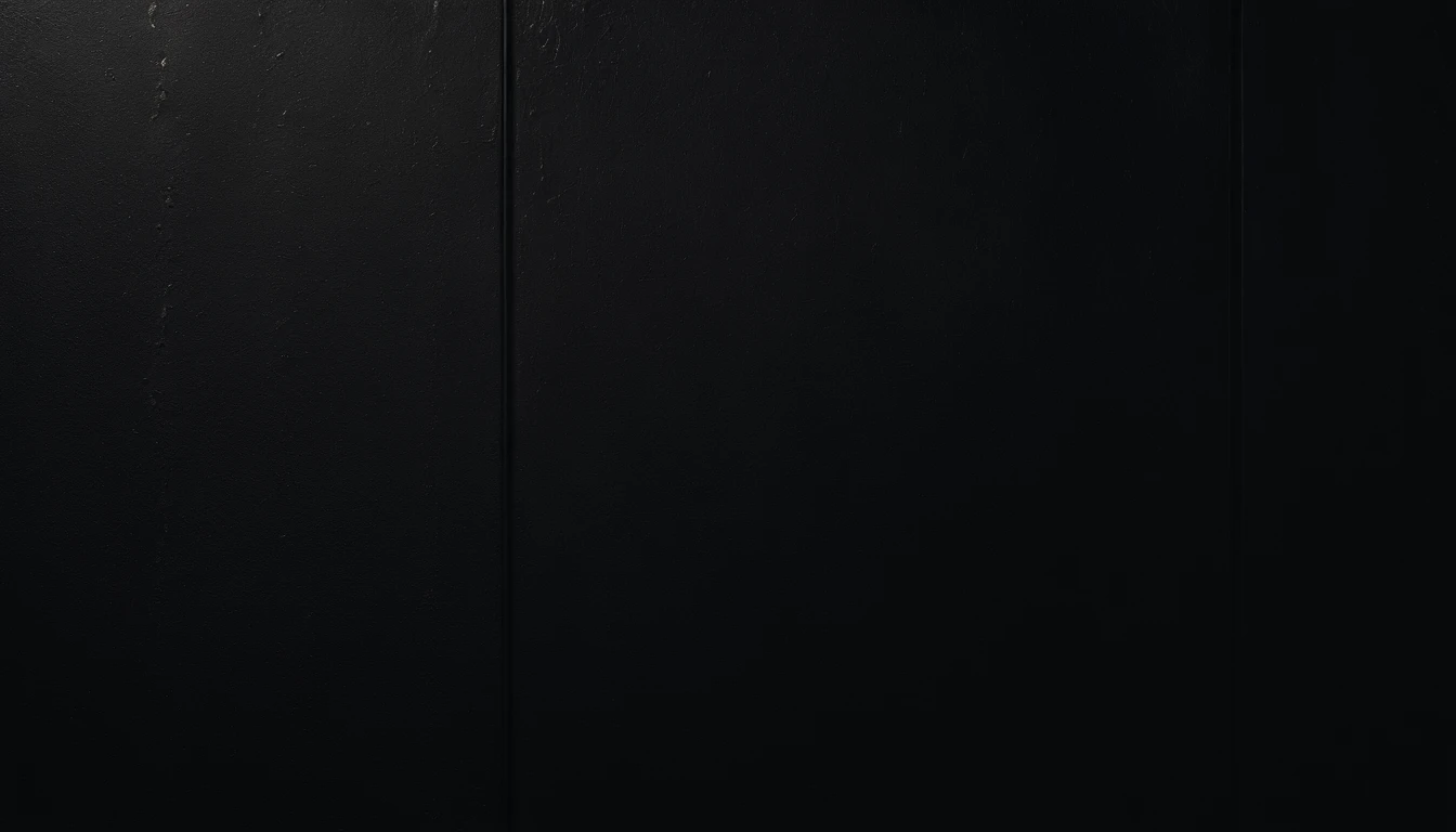 a detailed macro shot of the texture of an empty black wall, focusing on the fine grain and subtle imperfections that give it character and depth