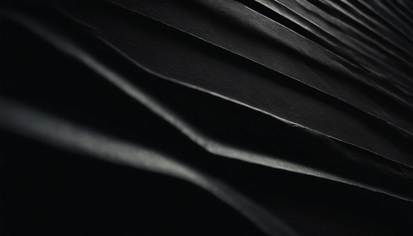 a detailed macro shot of the texture of an empty black wall, focusing on the fine grain and subtle imperfections that give it character and depth