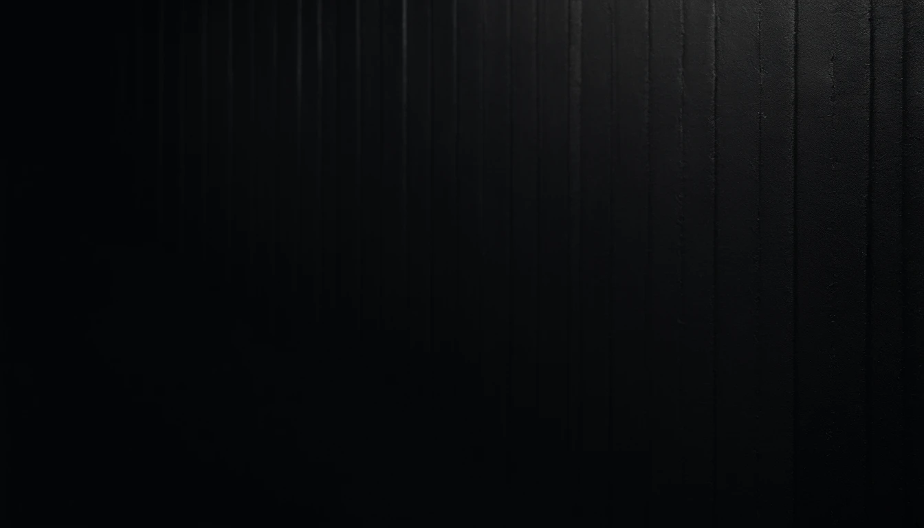 a detailed macro shot of the texture of an empty black wall, focusing on the fine grain and subtle imperfections that give it character and depth