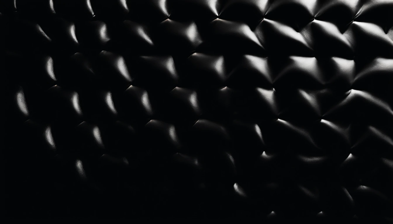 a detailed macro shot of the texture of an empty black wall, focusing on the fine grain and subtle imperfections that give it character and depth