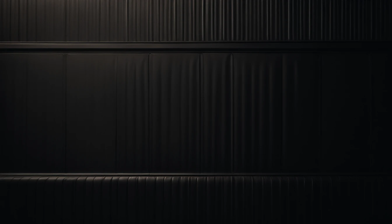 a detailed macro shot of the texture of an empty black wall, focusing on the fine grain and subtle imperfections that give it character and depth