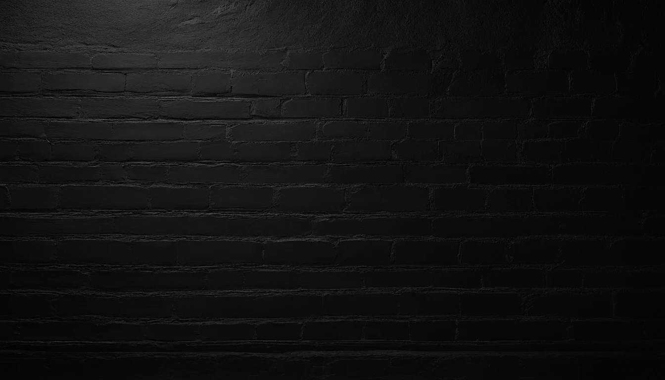 a detailed macro shot of the texture of an empty black wall, focusing on the fine grain and subtle imperfections that give it character and depth