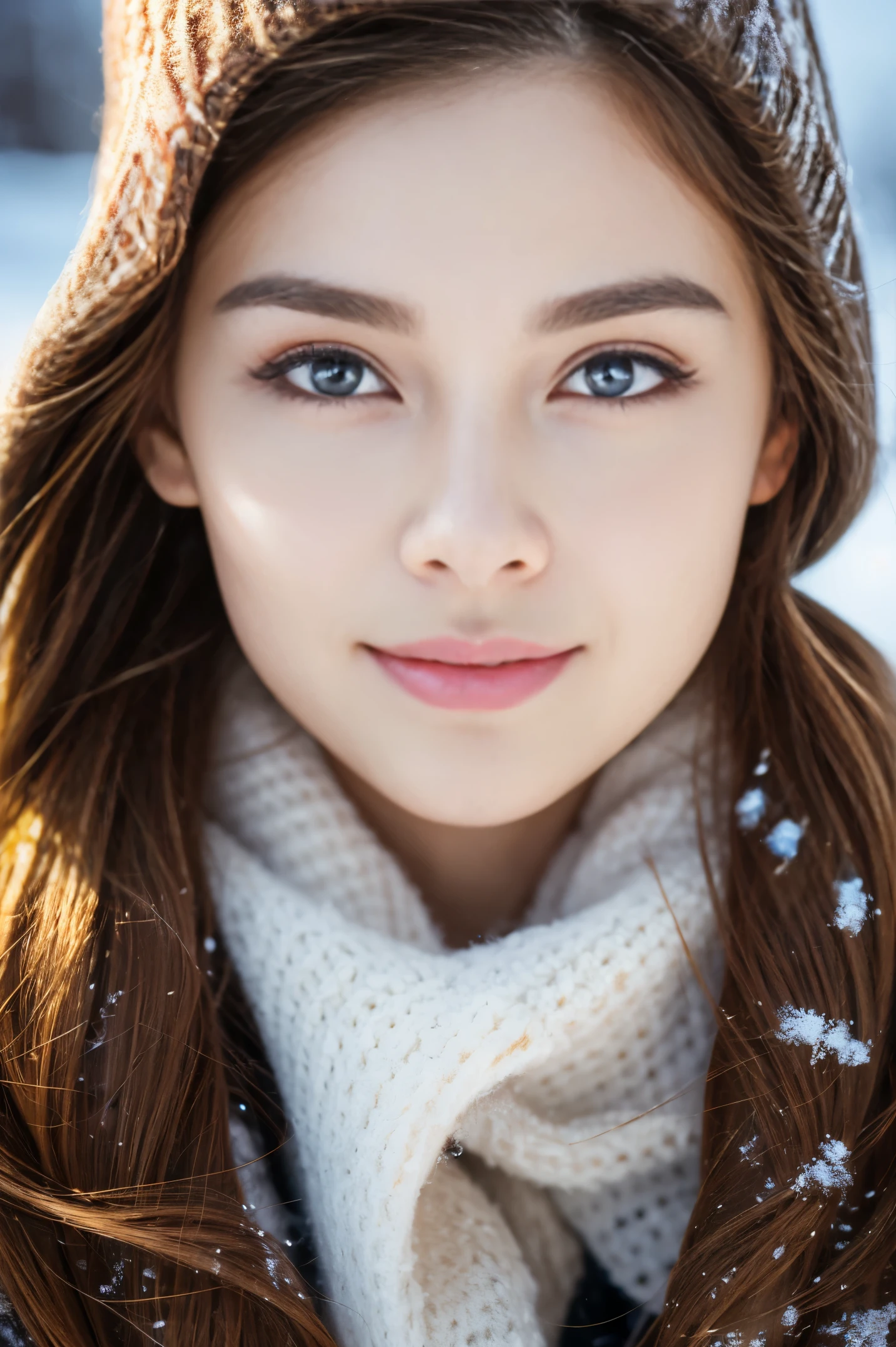 cute german college student, Winter fashion, Photorealsitic, Detailed skin, A detailed face, Detailed lips, Detailed eyebrows, PUPILS SPARKLING, depth of fields, ccurate, Super Detail, Best Quality, hight resolution, Anatomically correct, Textured skin, high details, High quality