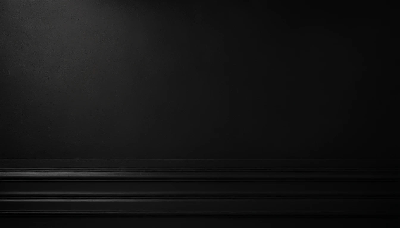 a detailed macro shot of the texture of an empty black wall, focusing on the fine grain and subtle imperfections that give it character and depth