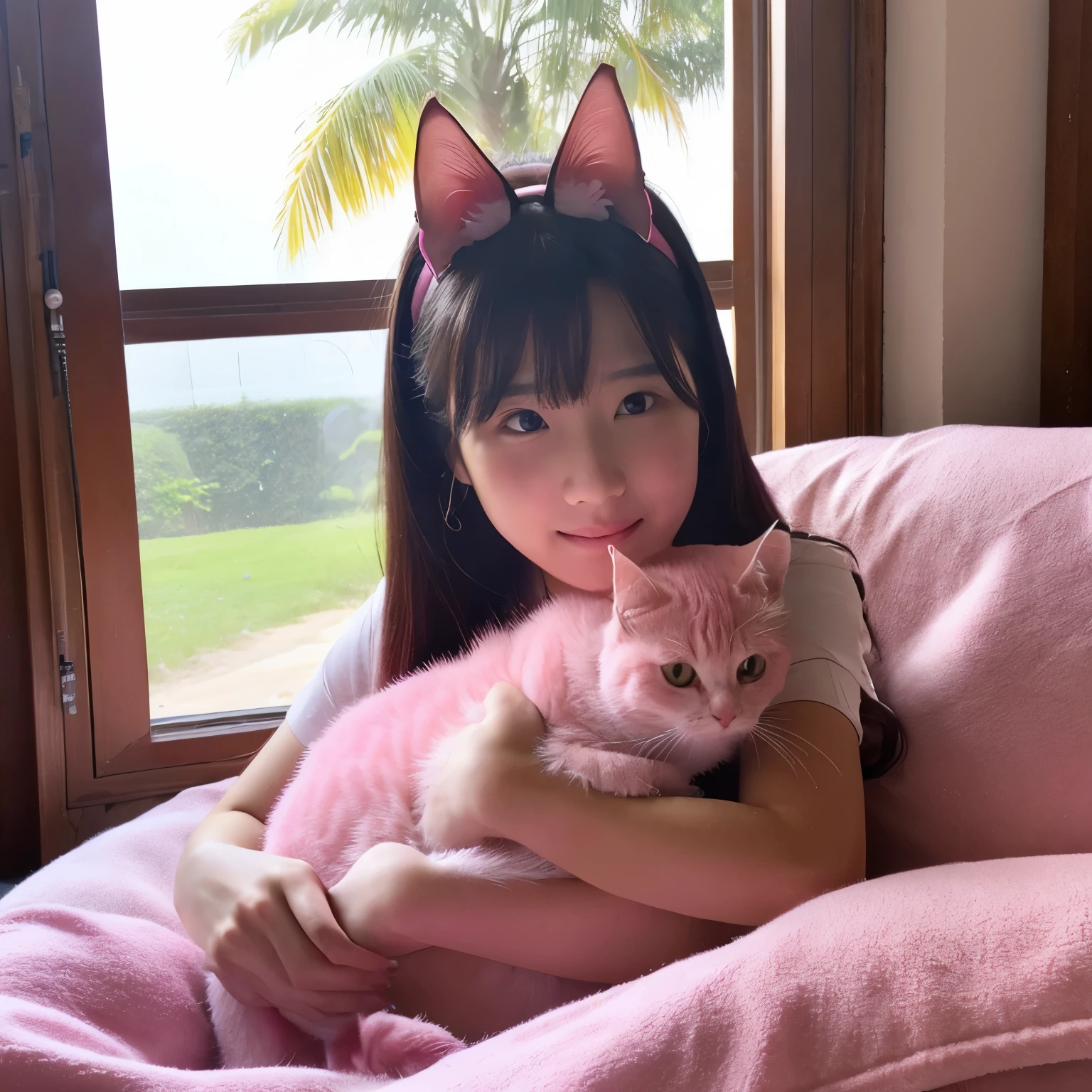 pink kitty
