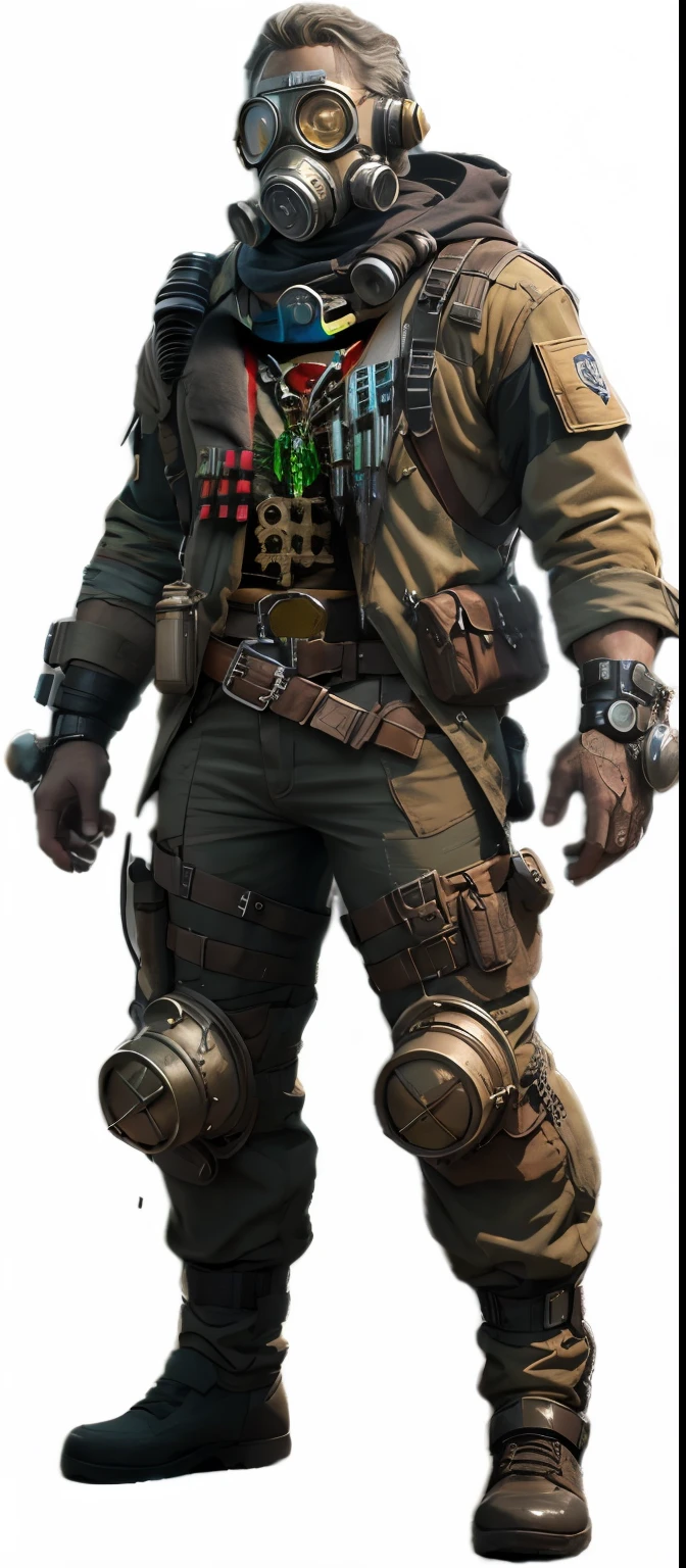 Supplement the details,Layering,Doomsday wasteland style