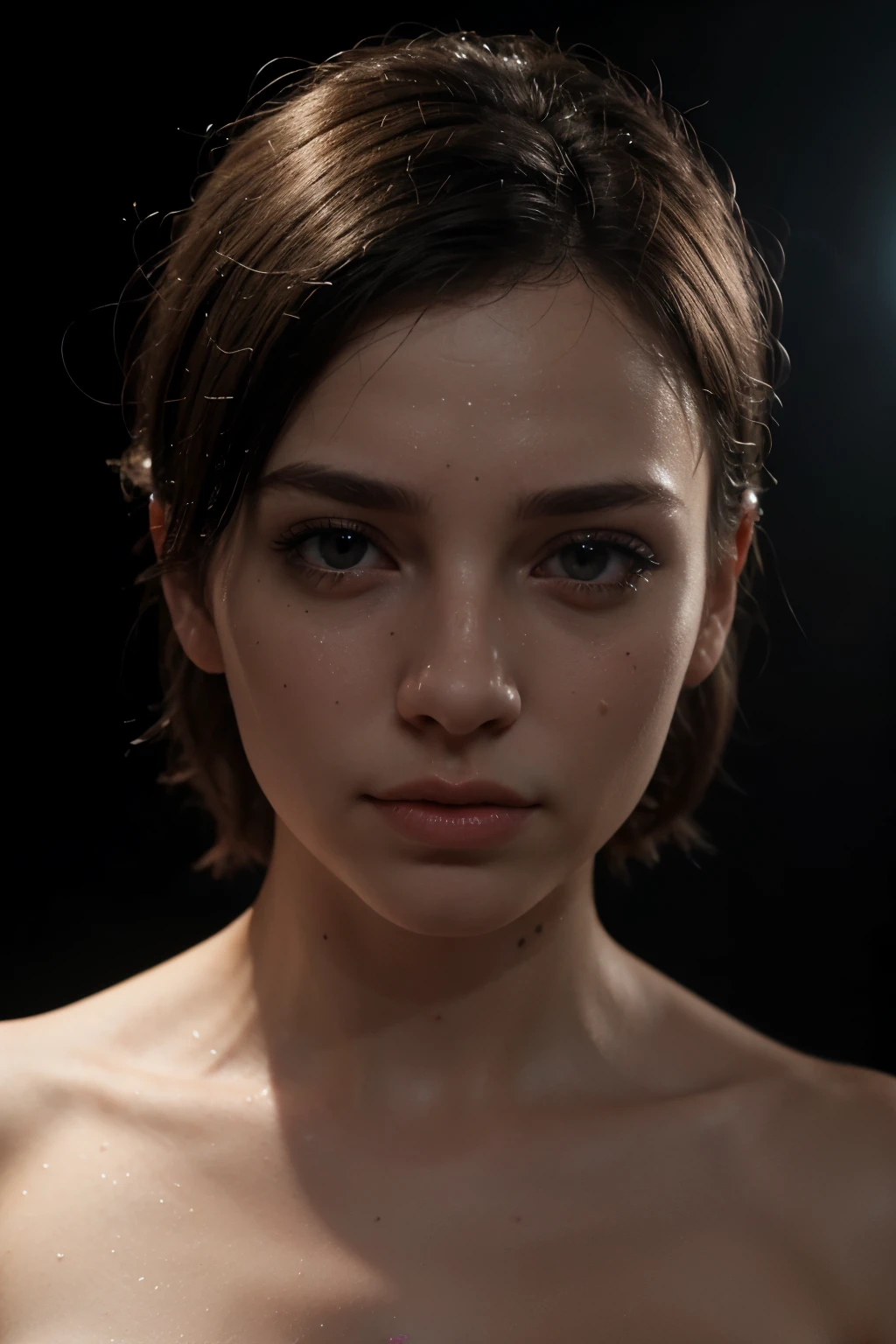 best quality,ultra-detailed,realistic,(virtually rendered,3D rendering) square,3D pixel squares,floats in dark space,dark background,face entity,sharp focus,vivid colors,physically-based rendering,lit up by studio lighting,colorful palette,high contrast lighting