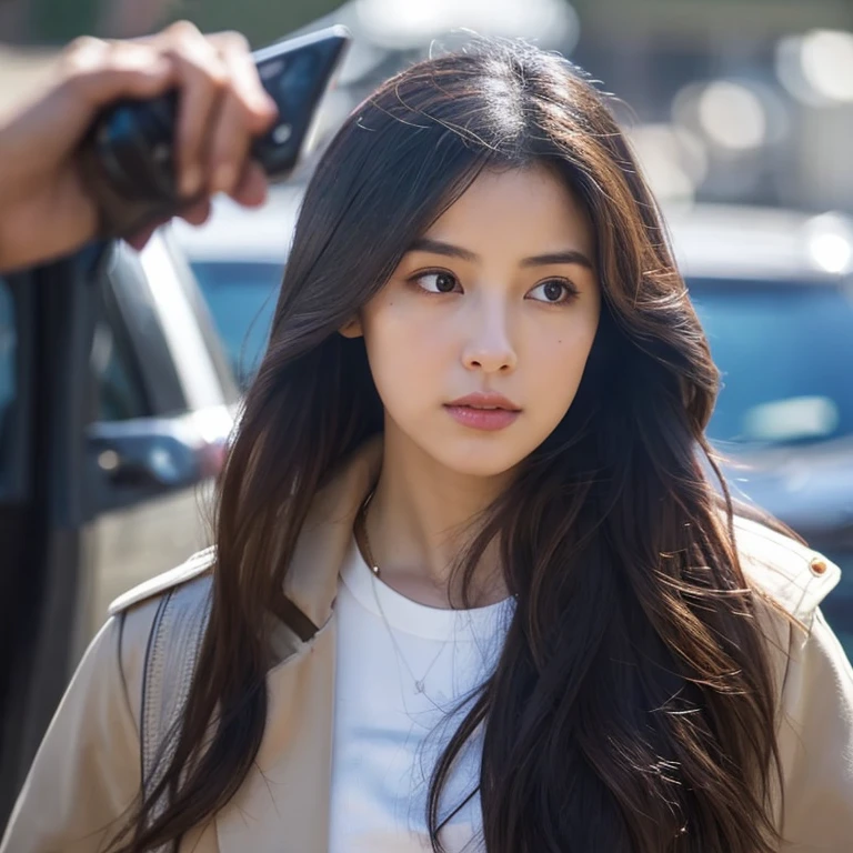 A young and beautiful woman, an international detective, is investigating a major drug case in Los Angeles