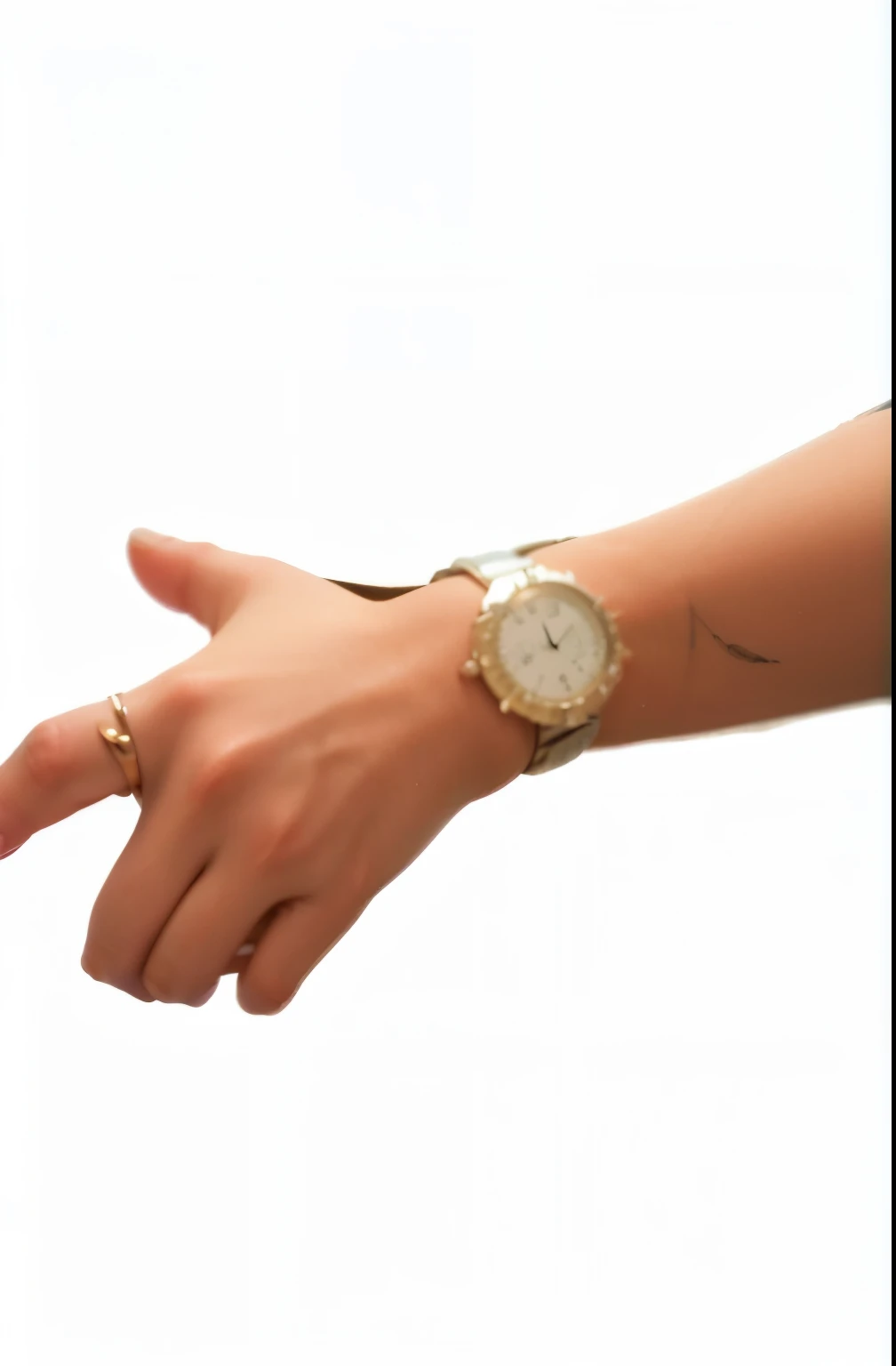 Someone is holding a ring measuring instrument in his hand, with a ring measuring ruler on his finger, the ring is horizontal, wearing a ring measuring ruler, H0, sitting on one finger, high-resolution detail, the ring measuring ruler is on the fingertip of the man, very realistic