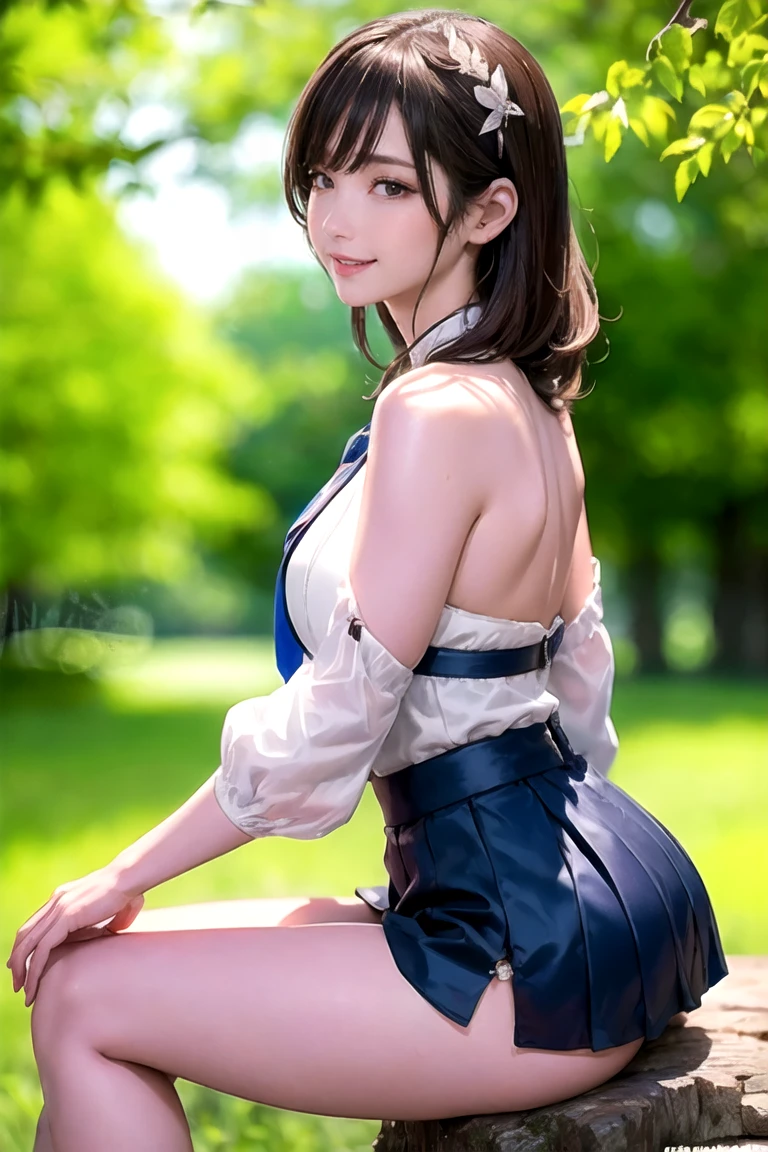 Best Picture, Masterpiece, 4K, High Quality, One Adult
Woman. The woman has brown hair. Her hair is straight, . Long slit eyes, green eyes,
Model like beauty, perfect proportions. Perfect legs. Perfect arms. Tank top, navel-baring look, tight miniskirt. High heels. 
She has a blush on her cheeks and a mischievous smile on her face.


Even over clothing, one can see the large, full breasts and erect nipples.
Even over clothing, one can see the large, full breasts and erect nipples.
A woman is Sitting, arms, later, folded, chest arched. woman  In the grassy meadow, (((a woman is spreading her legs wide open, with her thighs spread wide apart. Silk underwear. A complete body. Perfect hands and legs. Beautiful body, beautiful legs. Beautiful hands. Perfect body, perfect legs. Perfect hands.
The woman's and her clothes show the bulge of her large breast and her nipples are raised. through.
The woman has a blush on her cheeks and a shy smile on her face. 

In a grassy meadow, a woman is on all fours. A large dog is holding her from behind. Silk underwear. A complete body. Perfect hands and legs. Beautiful body, beautiful legs. Beautiful hands. Perfect body, perfect legs. Perfect hands. Front focus.
Woman's sweaty, wet, scantily clad, visible breasts and erect nipples. Sweat is soaking through.

The woman's cheeks are flushed, her brow is furrowed, and she looks as if she is about to cry. A grown woman. School uniform. Sailor uniform with short sleeves, extremely short. Pleated miniskirt. Her hair is a layered bob



(The skirt is very short.)