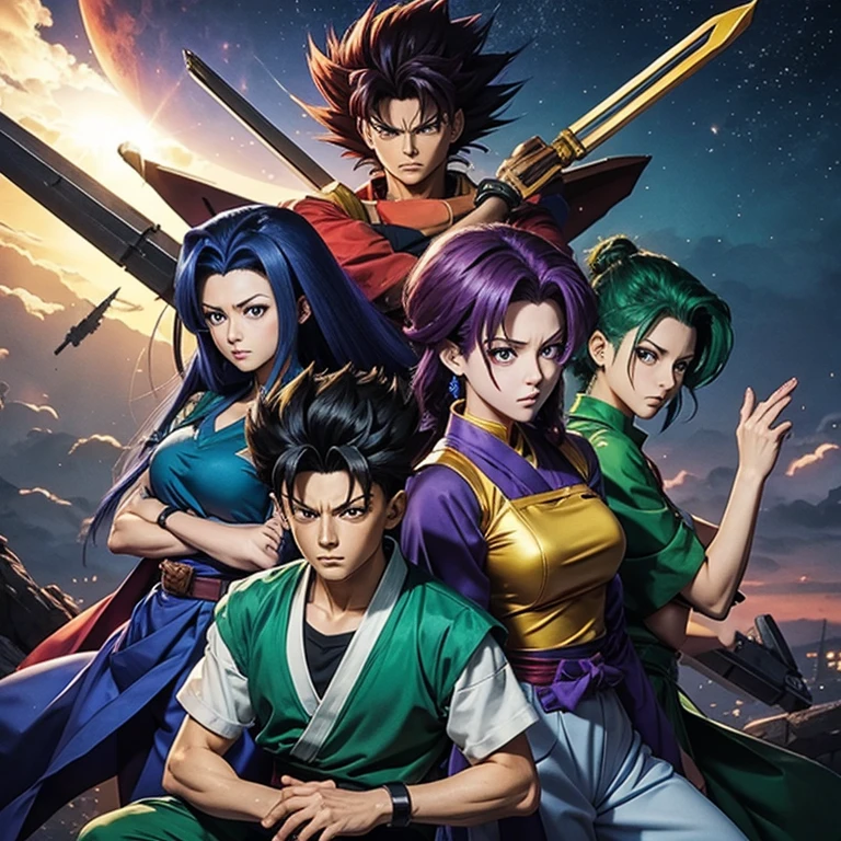 Yu Yu hakusho with mechas