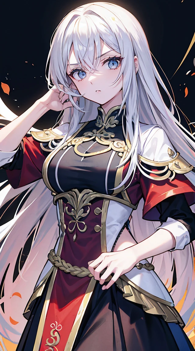 masterpiece, best quality, 1 solo girl, silver hair, yellow eyes, long hair, medium breasts, sexy body and face, wavy hair, smile, sleeveless sweater, scarf, black thigh-high, mini skirt, pendant, bracelet, jewelry, earrings, feather hair ornament, book, lying at the bed, night, sexy pose, cowboy shots, detailed body, face, and eyes, sharp focus, vibrant, creative, dynamic, high definition, high resolution, 8k, (Upscale: R-ESRGAN 4x+ Anime6mage enchance:4x), voluptuous body, cinema lightning, dakimakura style, looking at the viewer, single braid