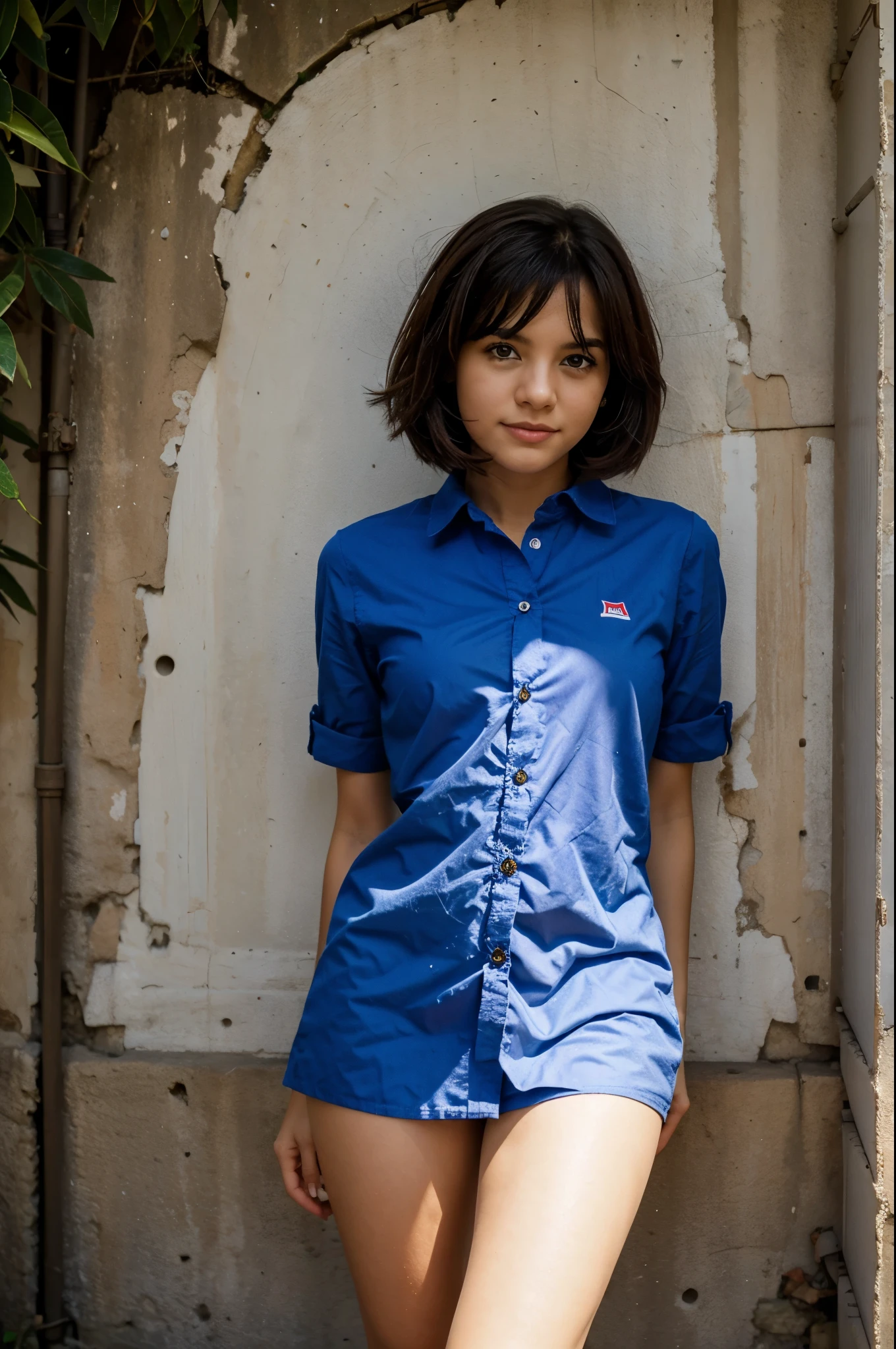 Menina de saia