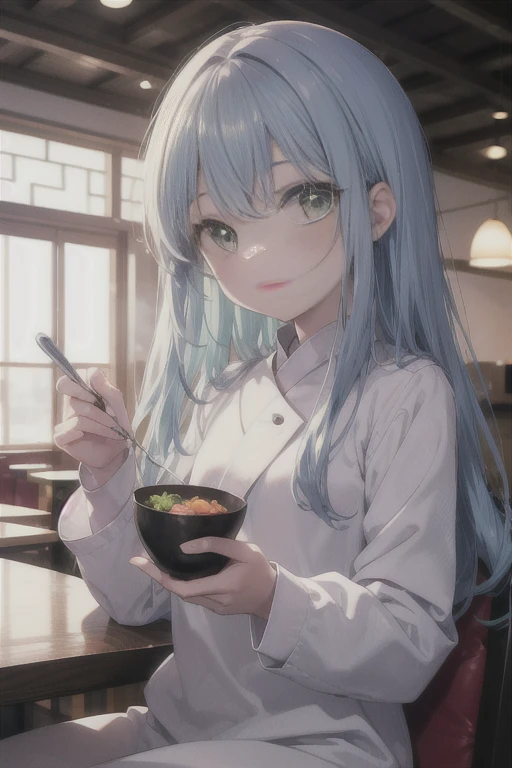 index, index, (Green eyes:1.5), Blue hair, Long hair, (flat chest:1.2),Upper body, fullllbody,Romper,white furisode,a miniskirt,Zouri,Girl eating food,at a table,restaurant open terrace,the sun starts to rise,Sunrise,Happy atmosphere,幸せそう
Romper (masutepiece:1.2), Best Quality, High resolution, Unity 8k壁纸, (Illustration:0.8), (Beautiful detailed eyes:1.6), extra detailed face, Perfect Lighting, extremely details CG, (Perfect hands, Perfect Anatomy),