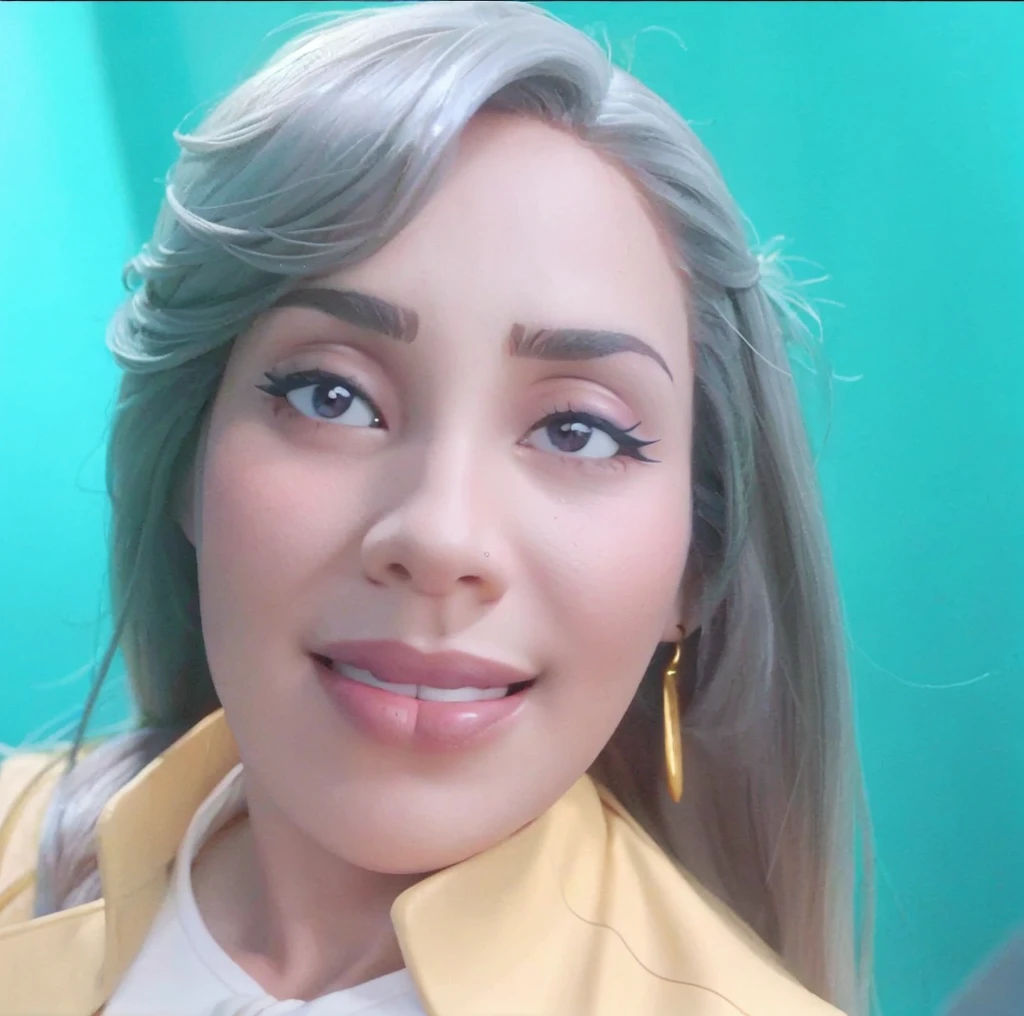 Hermosa dama dominicana, con ojos bellos y expresivos
