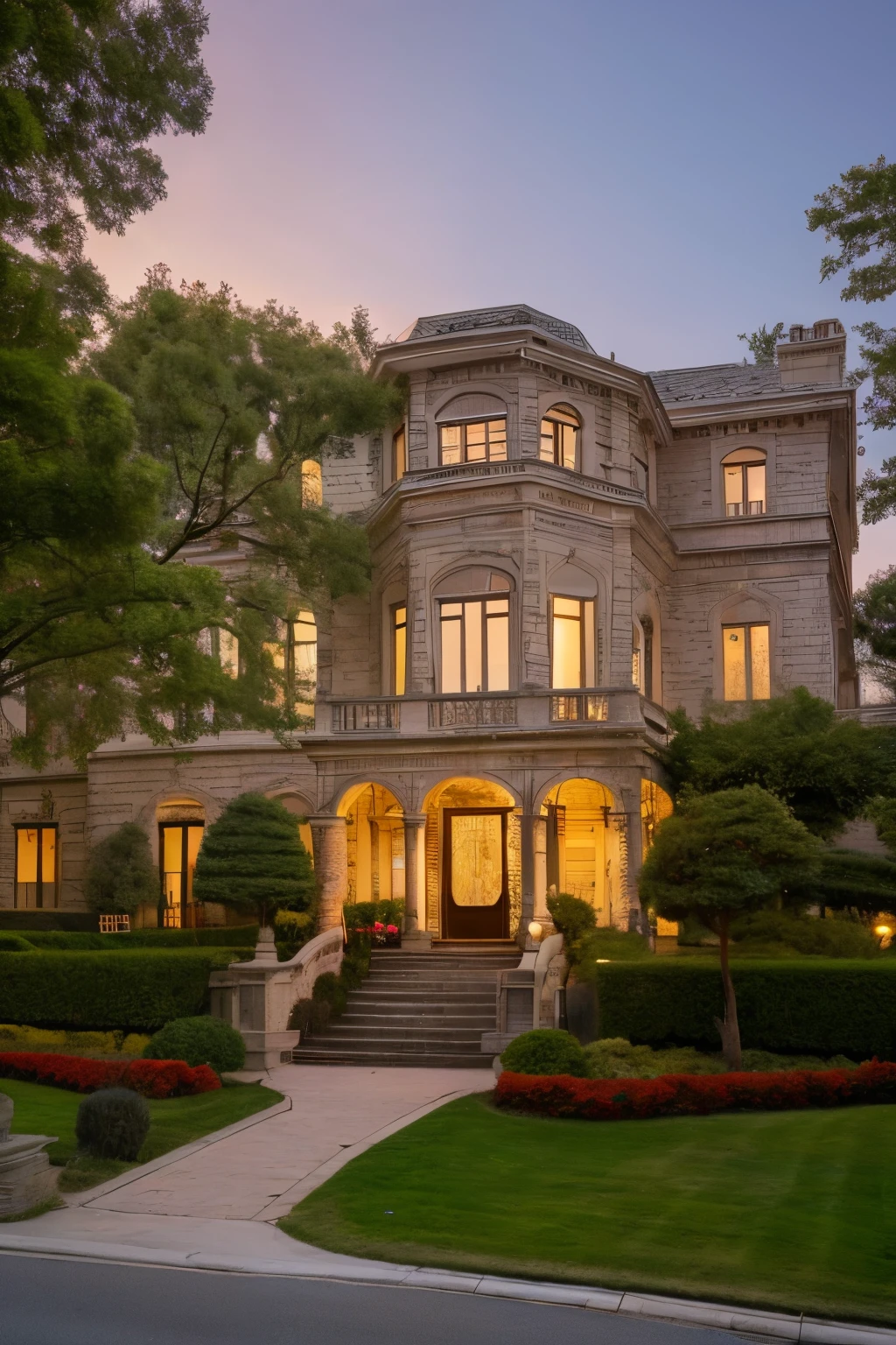 chandeliers　mansion　landscapes　high-level image quality