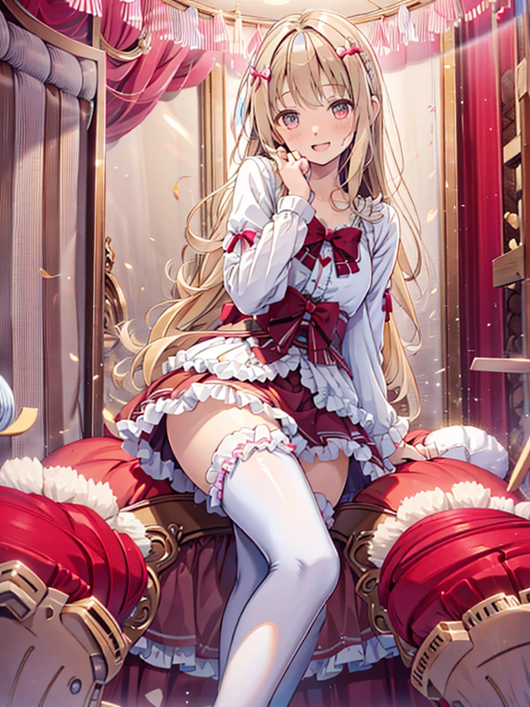 photo realistic, (masterpiece,best quality:1.4),(8k,raw photo,photo realistic:1.2), detailed skin,detailed face,(1boy and 1girl,having fuck:1.8),hug from behind, 1girl,Japanese idol,cute face, , Not Safe for Work, Pink Underwear, (((NO Panties))), ((Open twat))), anus, happy, medium bob, underwear on the floor grasping one's panties, blonde hair, ((wavy hair)),((pretty fingers)),((beautiful feet)),Little Girlgs, twat, ((frilled legwear)) ,hairband, child, small breasts, pink kawaii room , pink gothic room, messy room, Marchen, macarons, Candy, ribbon, small window, (Miscellaneous goods are placed in a mess:1.3),dresser, antimacassar ,