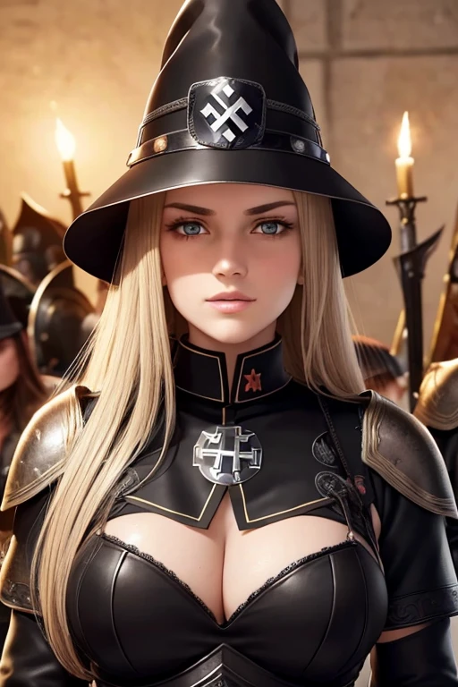 german womens, catholics, nazi , perfect face, detailed face, lesbians, warriors roman, using sexy armor style witches, soft lesbians, sexy, full body