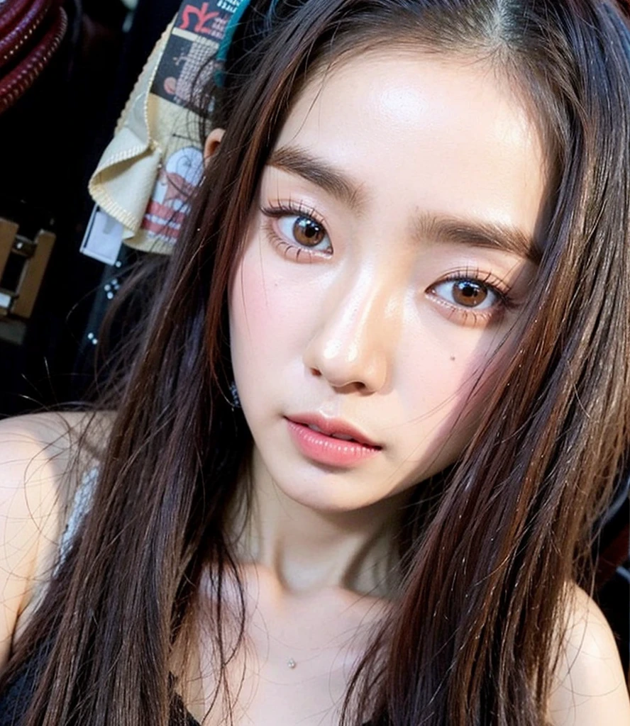 Un primer plano de una mujer con cabello largo y un collar, dilraba dilmurat, Wan adorable cara coreana, Jaeyeon Nam, con cara linda - fina -, Jinyoung Shin, ulzzang, Joven y adorable rostro coreano, Cara linda clara, chica linda-fina-cara, Sha Xi, Hermosa cara de chicas japonesas, Heonhwa Choe