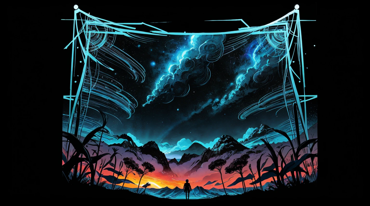 Generate a captivating YouTube channel banner for 'Ai Dream Art,' a space where artificial intelligence and dreams converge in a visual symphony. Envision a surreal dreamscape filled with ethereal elements and vibrant hues. Picture the integration of cutting-edge AI artistry, with intricate patterns and futuristic motifs. Infuse the banner with a dreamy atmosphere, perhaps incorporating wisps of clouds or celestial backdrops. Include the channel name in a modern, sleek font that harmonizes with the overall aesthetic. This banner aims to transport viewers into a realm where the boundless possibilities of AI meet the enchanting world of dreams, creating a visual journey that sparks imagination and wonder.