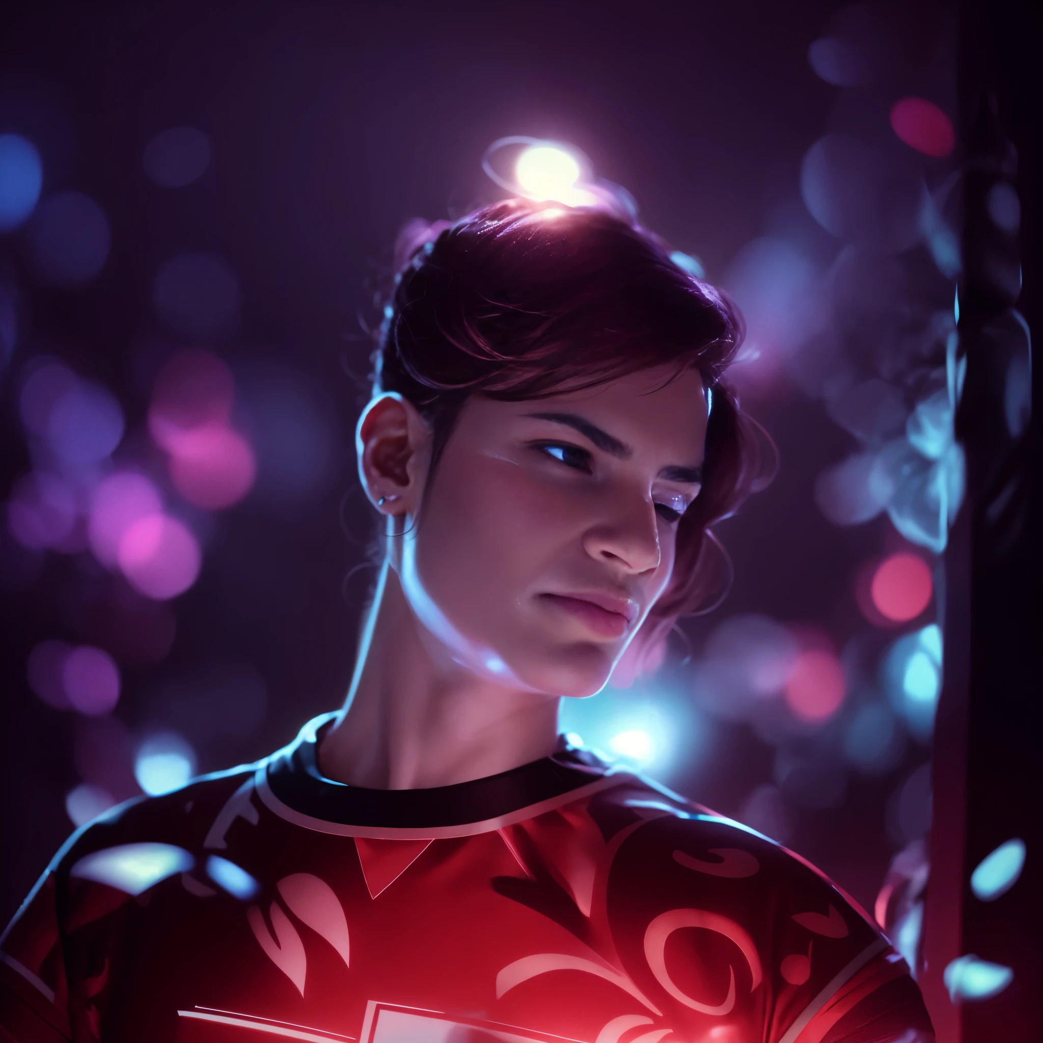Realistic Bokeh flare effect in my background