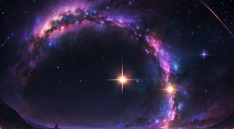 a vast galaxy