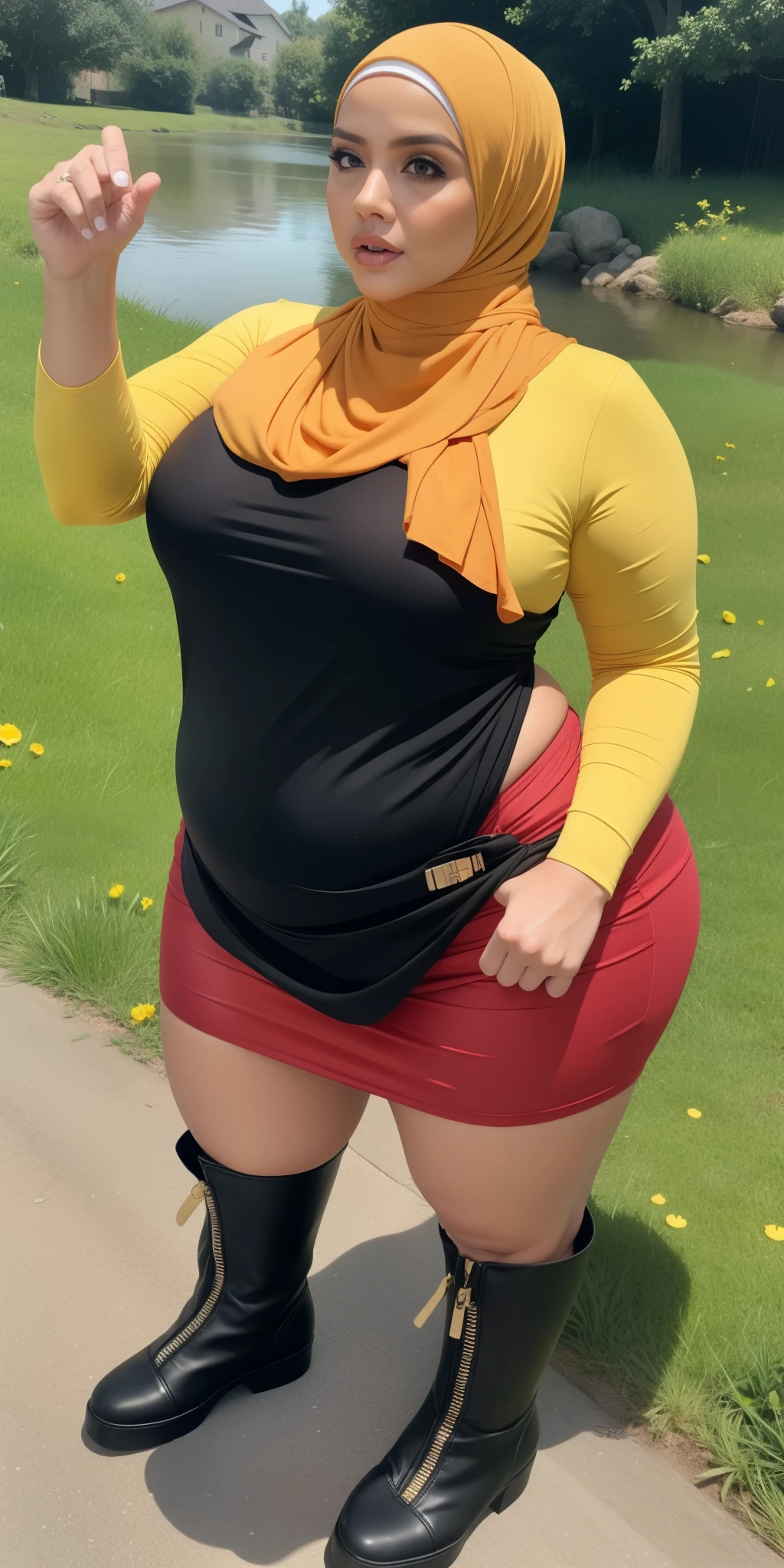 ((HIJAB MALAY GIRL)), ((BBW)), SHORTS, HUGE WIDE BUTT, WIDE BUTT, 63 YEAR OLD METURE women's, METURE women's, (YELLOW LIPS), (HIGH BOOTS), (TIGH SKIRT), walking in style on a Village river, (ANGRY FACE EXPRESSION), TRANSPARENT, STAYING, THICK FOG. FOGGING, (ANGRY FACE EXPRESSION), MINI SKIRT, GANGSTER, (BLEEDING), (FUCKING FINGER). NET STOCKINGS. KILLER